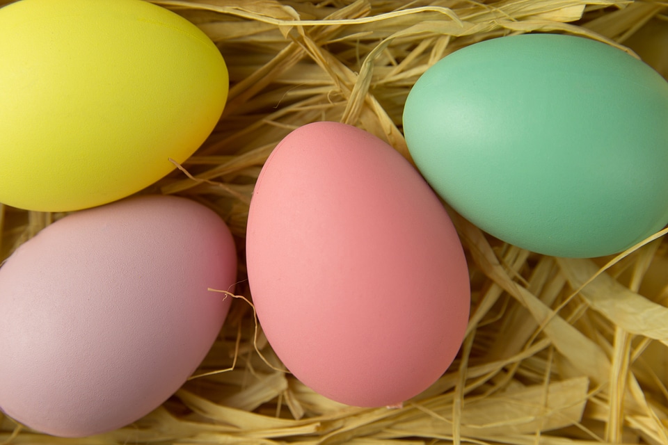 Colourful Easter Eggs