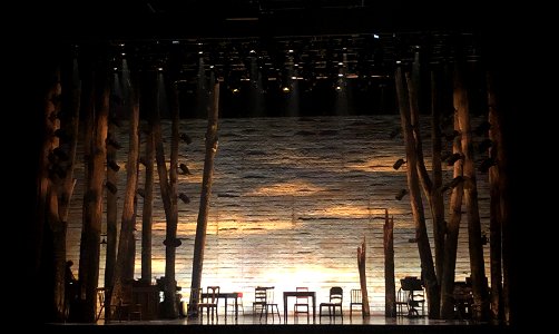 Come From Away Stage Set