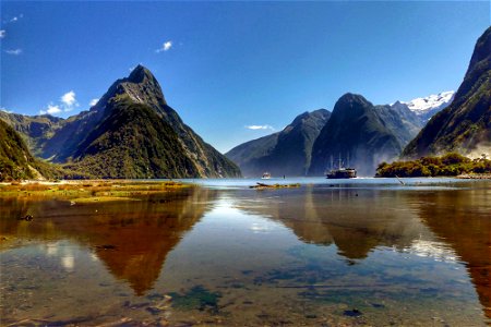 Milford Sound New Zealand. photo