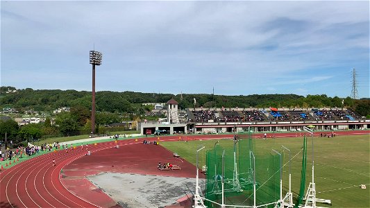 Stadium in Kamiyugi, Hachioji-shi