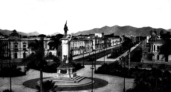 Plaza Francisco Bolognesi, Lima, 1928 photo