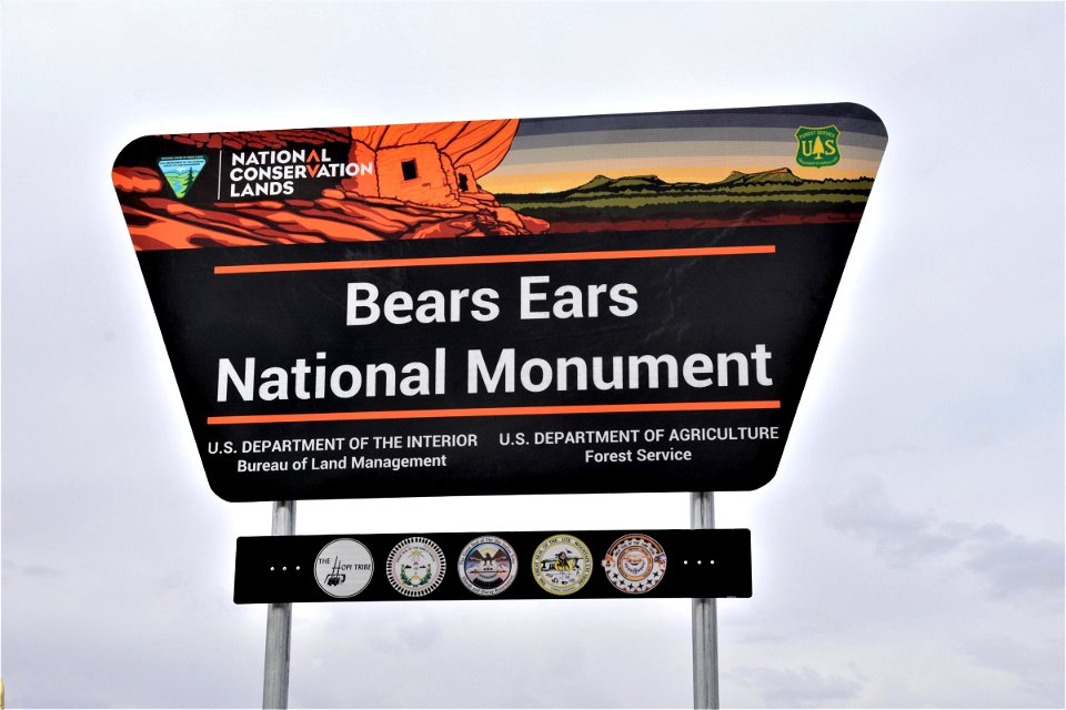 Bears Ears National Monument Sign Unveiling photo