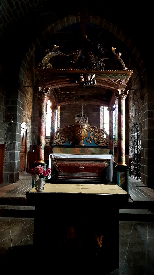 Eglise de Tournemire. Cantal