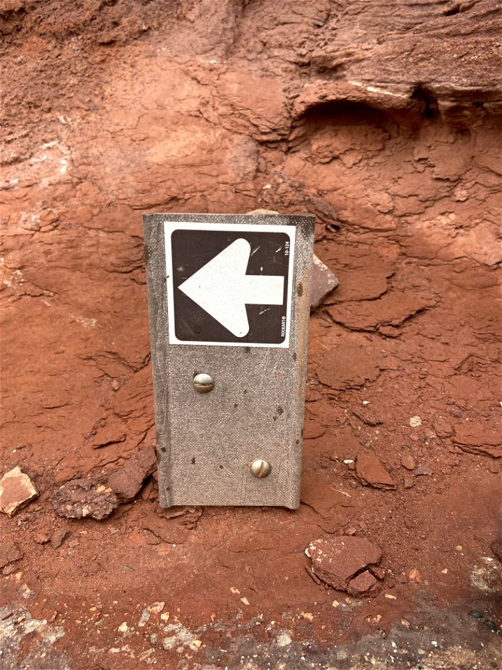 Fisher Towers Directional Sign Arrow
