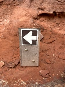 Fisher Towers Directional Sign Arrow