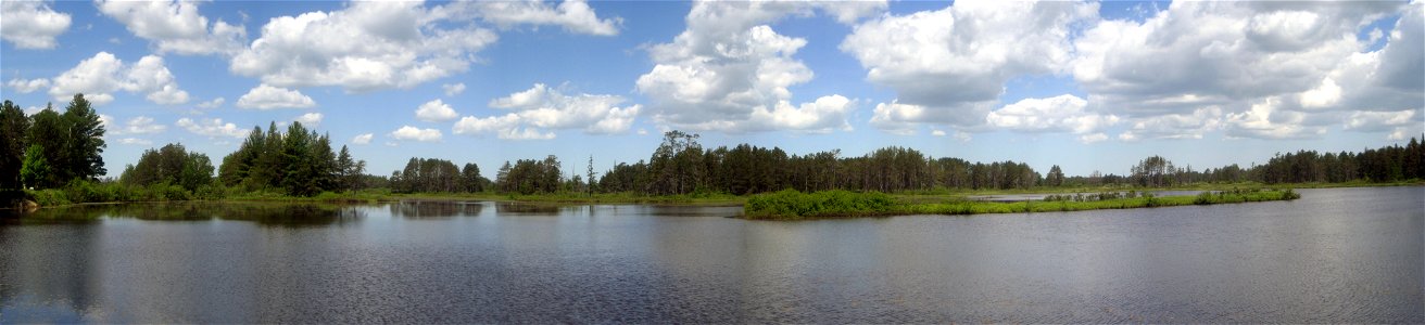 Panorama of Seney National Wildlife Refuge photo