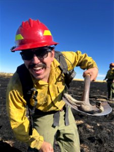 2022 BLM Fire Employee Photo Contest Category - Faces of Fire photo