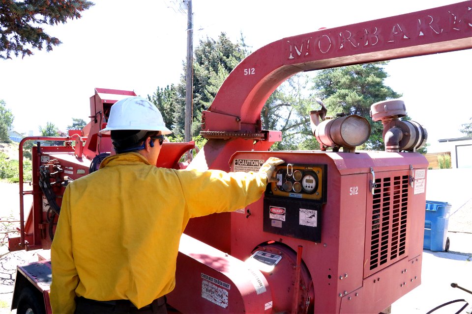 Wood Chipping in Boise
