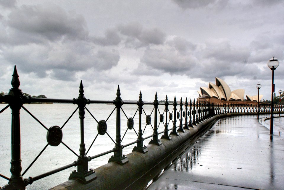 A grey day in Sydney