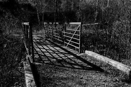 Footbridge on Limekiln Trail photo