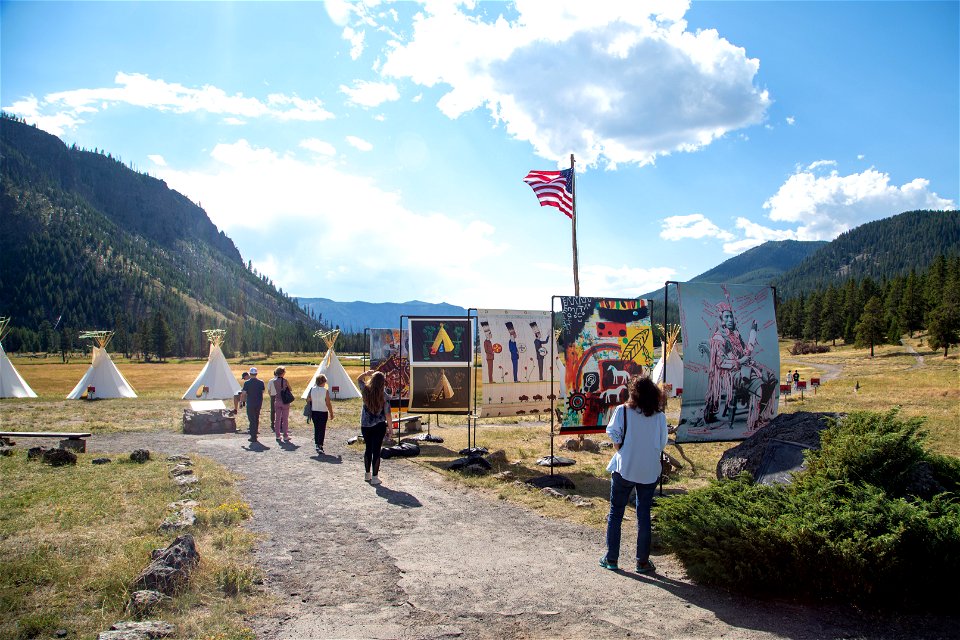 Yellowstone Revealed: All Nations Teepee Village by Mountain Time Arts