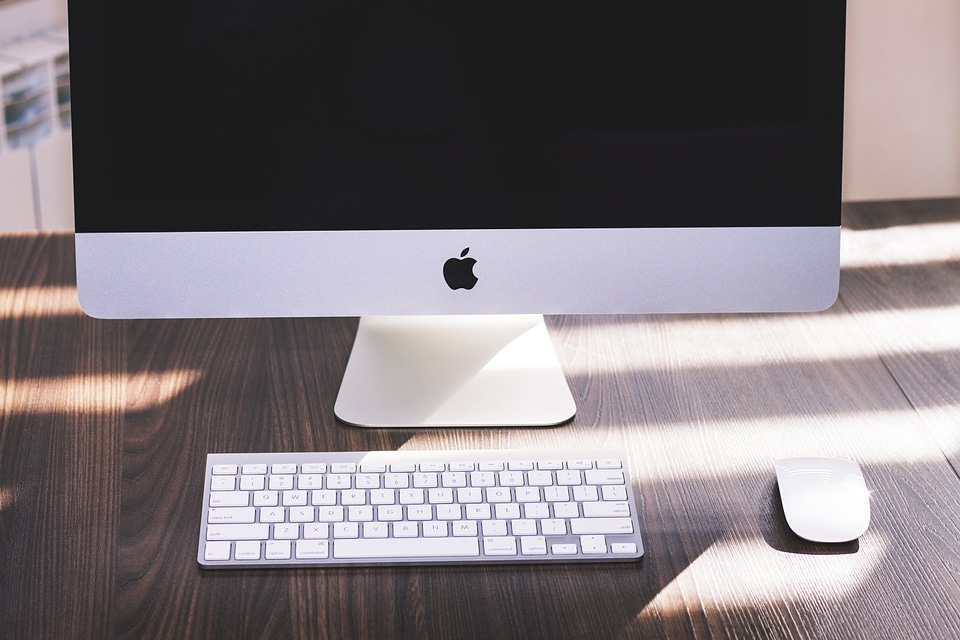 iMac on Desk photo