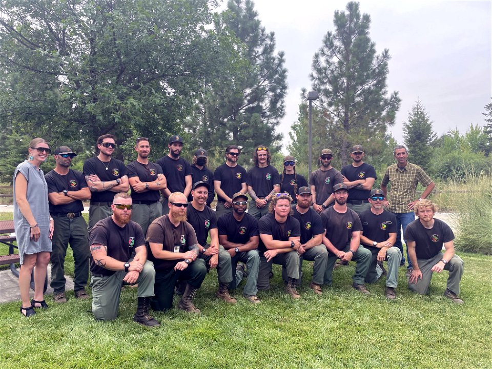 Jackson Hotshots Visit NIFC
