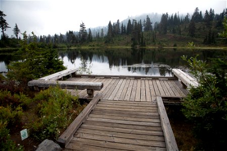 Mirror Lake-Before-Heather Meadows-Mount Baker-2-2