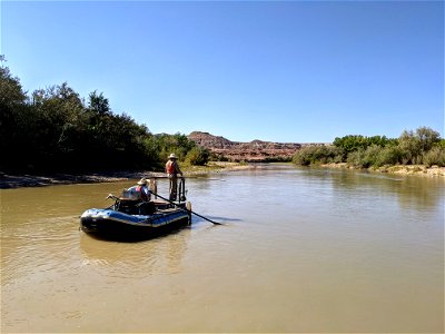 San Juan River Sampling photo