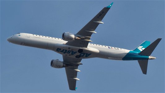 Embraer E195LR I-ADJS Air Dolomiti from Florence (6400 ft.)