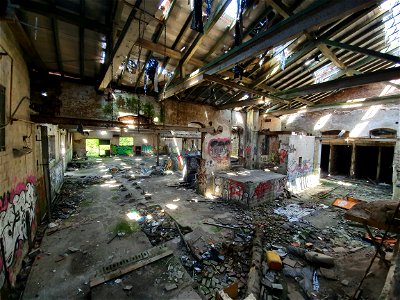 Urbex voormalige dakpannenfabriek Brüggen, Falzziegel Werk Brimges in Brüggen