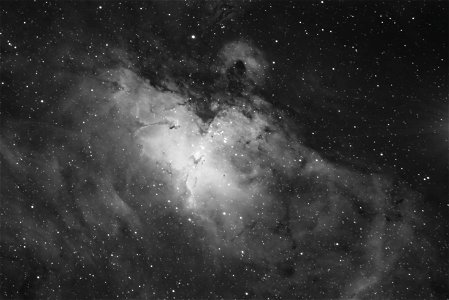 Eagle Nebula M 16 (Ha) photo
