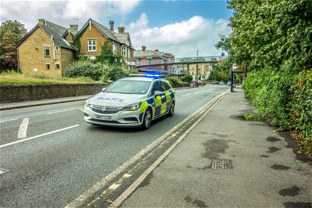 Blue Light Emergency. London Road Maidstone