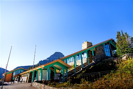 The Logan Pass Visitor Center