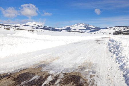 Spring biking road conditions 2023: ice-covered road sections