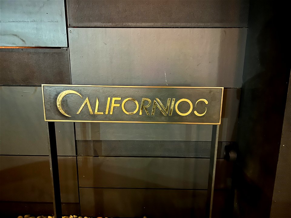 Californios Entrance, Night
