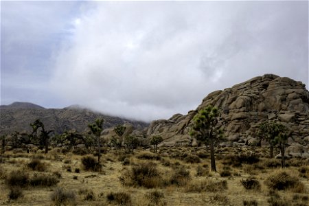 Clouds over Hidden Valley photo