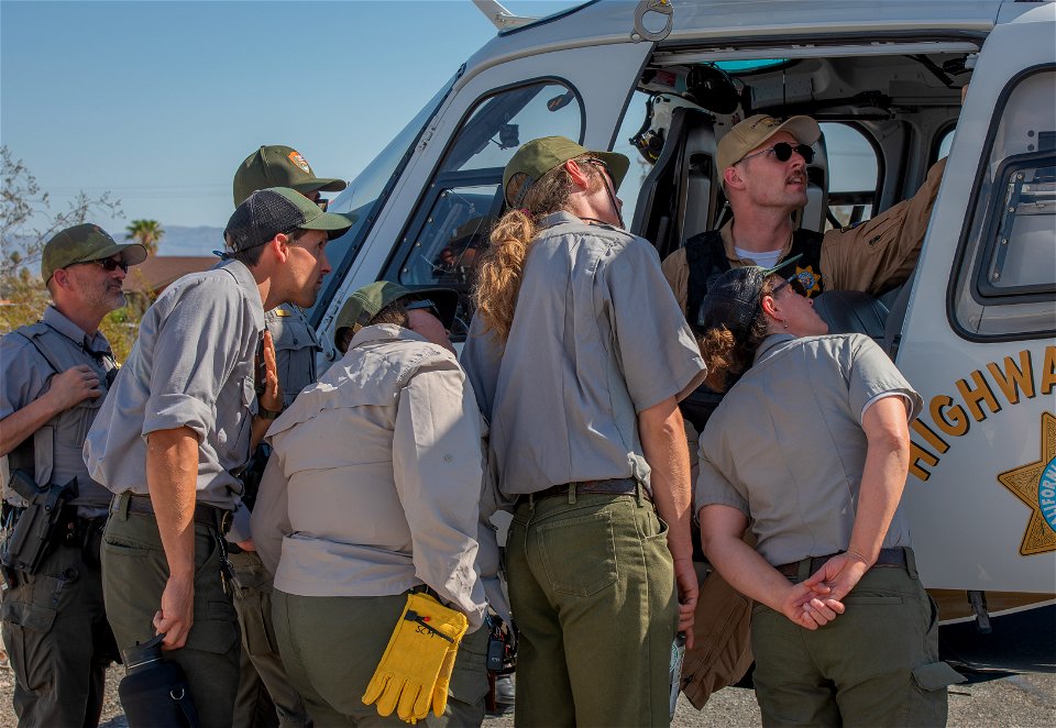 Joshua Tree Search and Rescue training with California Highway Patrol (CHP)