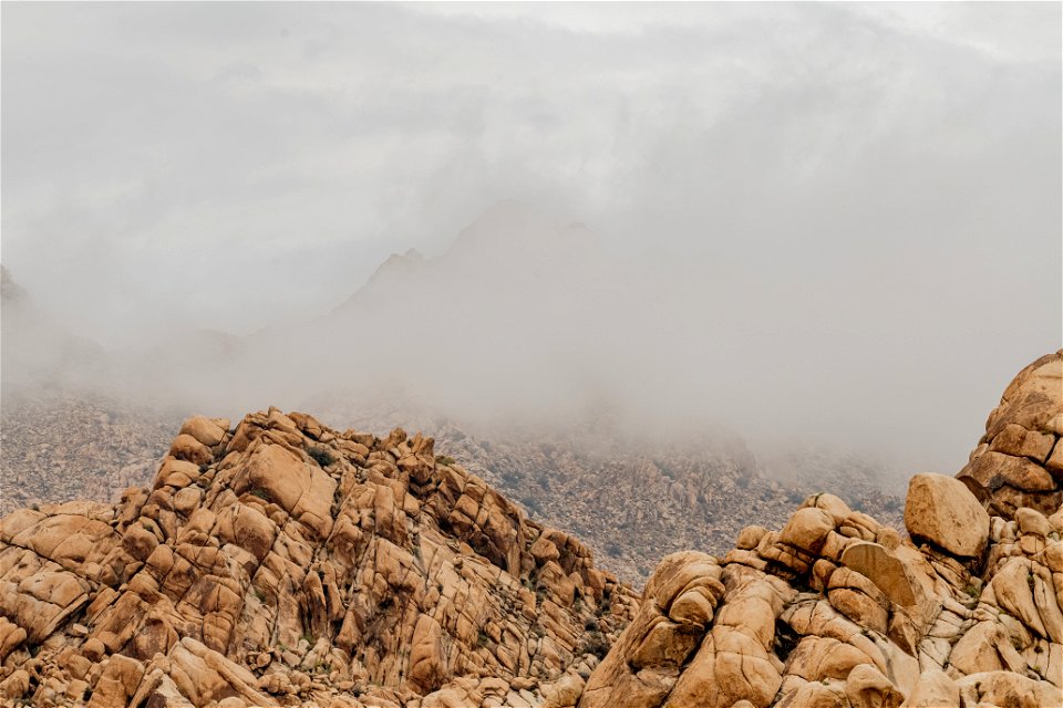 Cloudy day in Indian Cove