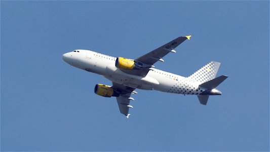 Airbus A319-112 EC-MIQ Vueling from Florence (11700 ft.) photo
