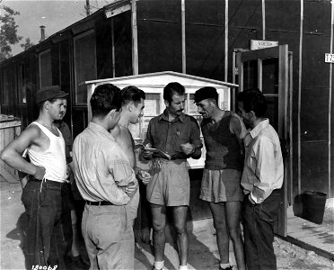 SC 180068 - Italian prisoners of war in America.