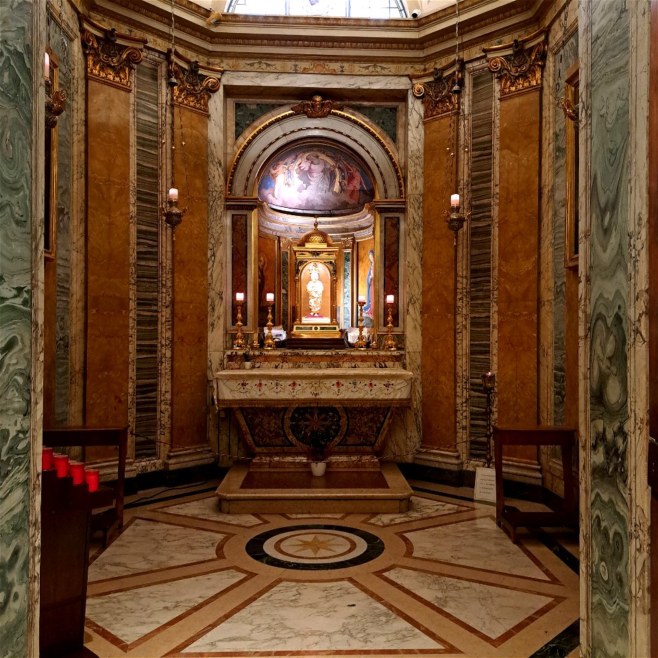 Wooden Baby Jesus Paint added by angel  Santa Maria in Aracoeli  Rome Italy