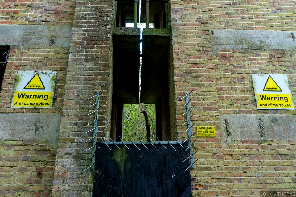 World War II Bofors Anti-aircraft gun tower, Pickett-Hamilton fort and pillbox: part of the airfield defences of RAF West Malling fighter station