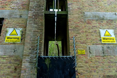 World War II Bofors Anti-aircraft gun tower, Pickett-Hamilton fort and pillbox: part of the airfield defences of RAF West Malling fighter station