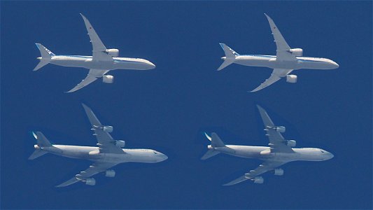 Boeing from Frankfurt: New vs. Old