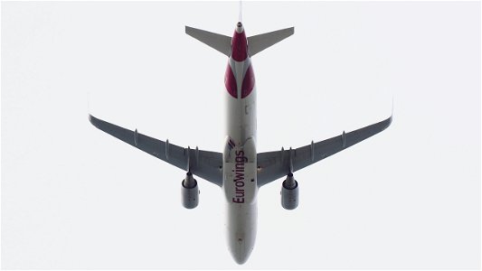 Airbus A320-214  D-AEWO Eurowings from Palma de Mallorca (6600 ft.)