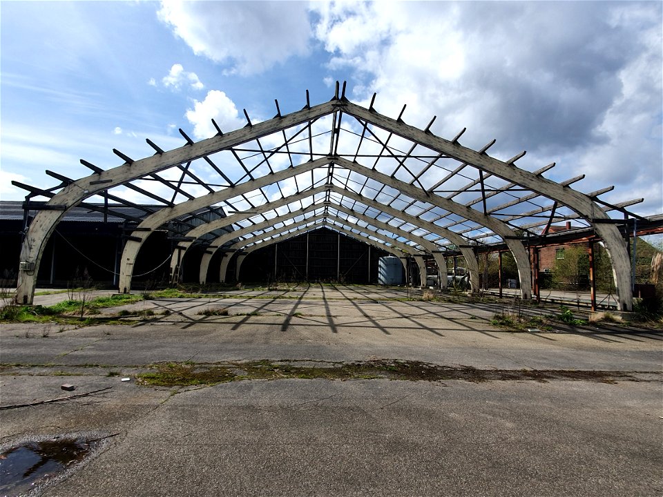 Urbex, houthandel Tegelen