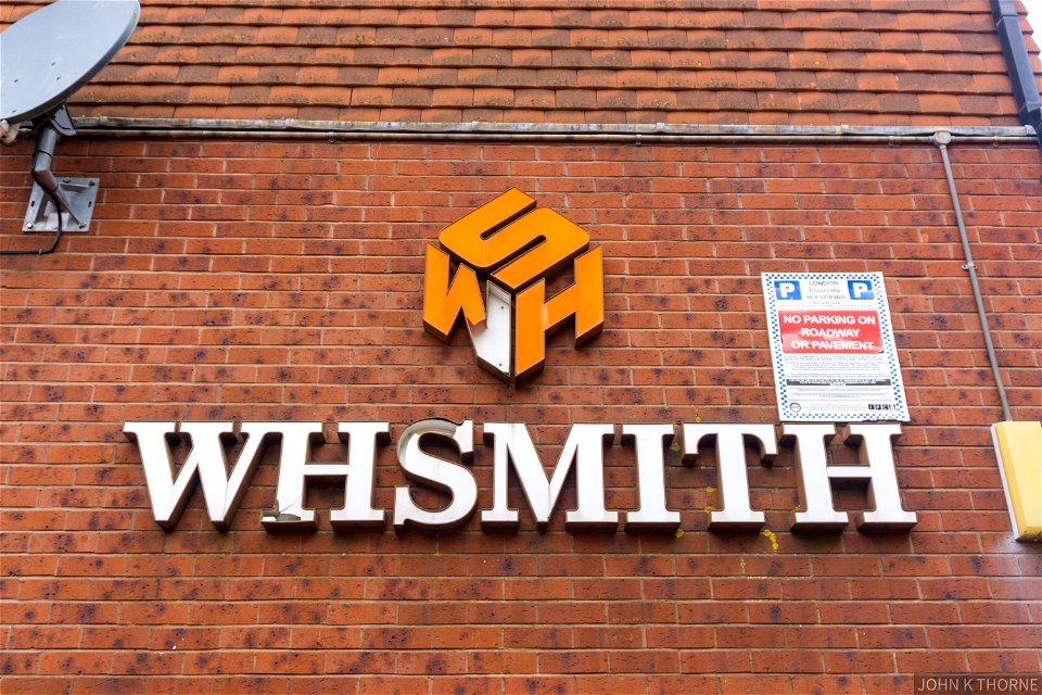 W H SMITH OLD SIGN TONBRIDGE