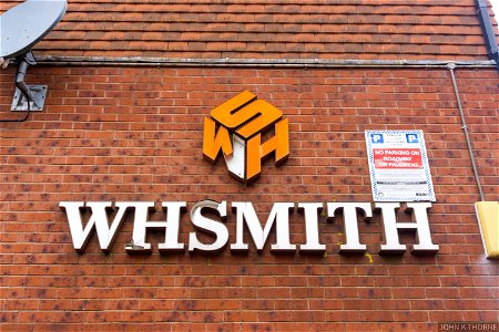 W H SMITH OLD SIGN TONBRIDGE