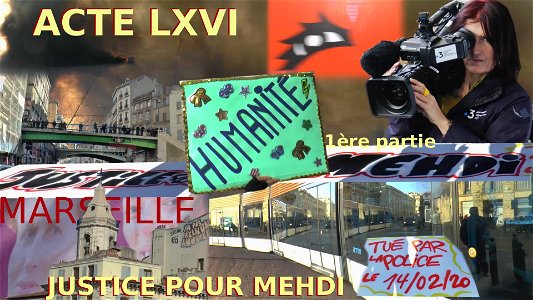 Semaine du 10 février 2020 2ème partie gilets jaunes Marseille (Acte 66 1ère partie) photo