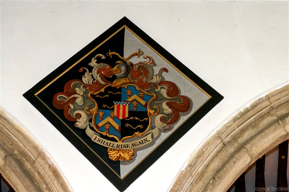 Hatchments Aylesford Church
