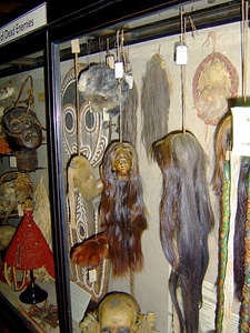 Scary display exhibits