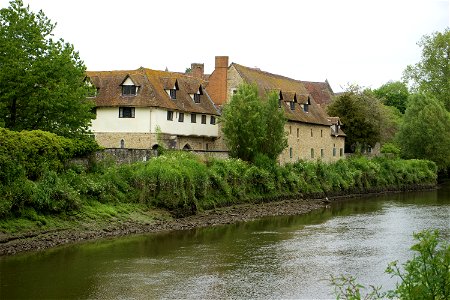The Friars Aylesford. River Medway photo