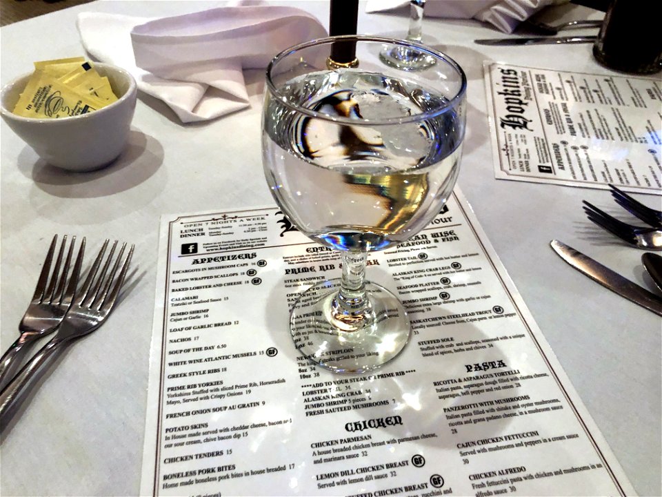 Did Minnie's Ghost Move My Glass?