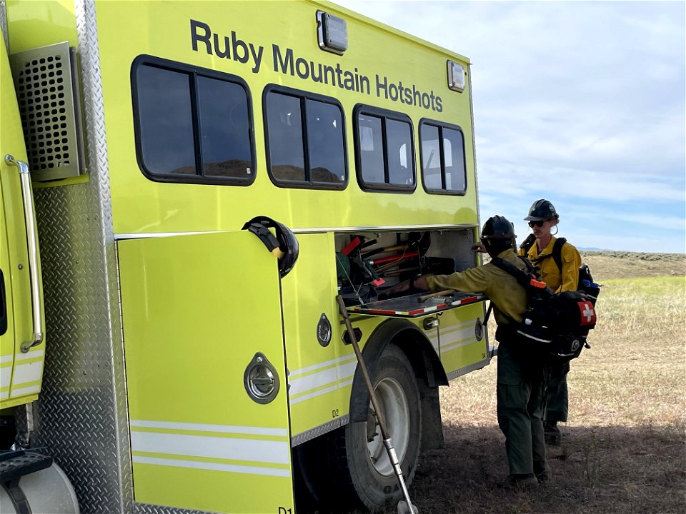 Ruby Mountain Hotshots Training