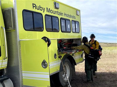 Ruby Mountain Hotshots Training photo