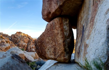 Granite Boulder and Rock Varnish photo