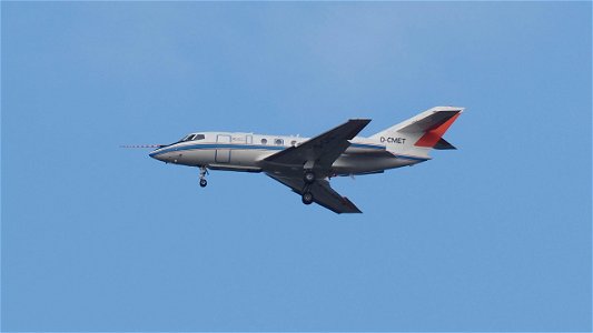 Dassault Falcon 20E-5 D-CMET DLR Flugbetriebe from Braunschweig (4200 ft.)
