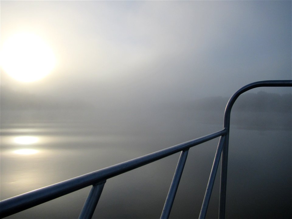 Foggy Morning on the River