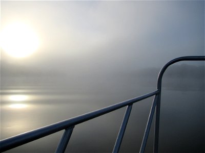 Foggy Morning on the River photo